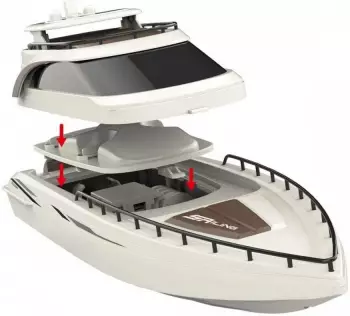 Amewi Rising Sun Cruise Yacht – Antrieb und Geschwindigkeit im Alltag