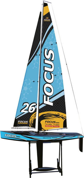 Amewi Focus III Racing Segelyacht 100cm 2,4GHz RTR blau