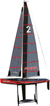 Amewi Focus III Racing Segelyacht 100cm 2,4GHz RTR rot
