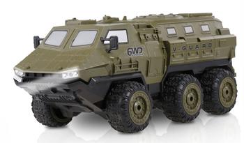 Amewi V-Guard gepanzertes Fahrzeug 6WD 1:16 RTR, olivgrün (22584)