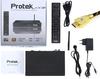 Protek X2 Twin-Sat-Receiver 4K UHD H.265 E2 Linux 2.4 GHz WiFi 2x DVB-S2 inkl....