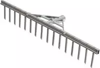 Floraworld Aluminium-heurechen
