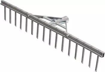 Floraworld Aluminium-Heurechen Breite 620 mm