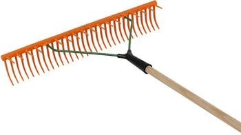 Siena Garden Rasenrechen mit 32 gebogenen Zinken (SIERR32E16)