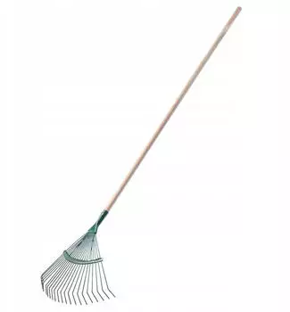 Kadax Verstellbarer Laubrechen mit Stiel, Draht (K1958)