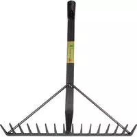 KRUMPHOLZ Teerrechen mit Streben Arbeitsbreite 410 mm, 16 Zinken ohne Stiel...