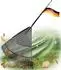 Novatool Laubbesen 30 Kunststoff-Zinken Arbeitsbreite 75cm, 4tlg Steckstiel (31039-30656-1x)