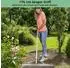 Costway Gartenrechen 91cm Arbeitsbreite, 36 Zinken, Aluminium (ZB33528)