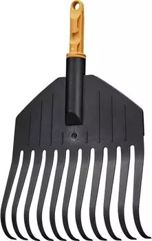 Fiskars OneClick Schmaler Laubrechen 217mm Kunststoffzinken (1082704)