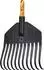 Fiskars OneClick Schmaler Laubrechen 217mm Kunststoffzinken (1082704)