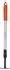 Black & Decker Gartenrechen 5 Zinken, höhenverstellbar 66-100cm, Kohlenstoffstahl/Glasfaser/PVC, orange/schwarz