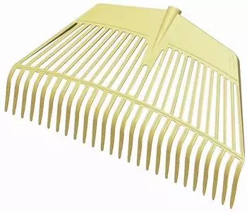 Siena Garden Kombi-Gerät 2-in-1 Laubbesen & Ladegabel 26 Zinken, 60cm (P44957)