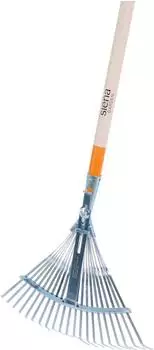 Siena Garden Laubbesen 21 Zinken, verstellbar, 140cm Eschenstiel (T44354)