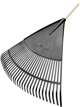 Siena Garden Landschaftsbesen 76cm, 30 Zinken, Kunststoff, ohne Stiel (P28040)