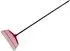 Floraworld Laub- und Rasenbesen S, 26 Zinken, mit Stiel
