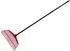 Floraworld Laub- und Rasenbesen S, 26 Zinken, mit Stiel