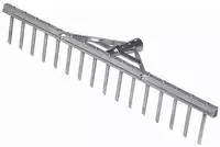 Siena Garden 173200-GA Rechen Arbeitsbreite 62 cm ohne Stiel (173200-GA)