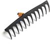 Fiskars Rechen QuikFit, 1000643, QuikFit Werkzeugkopf, Breite: 41cm