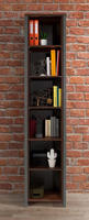 FORTE Aktenregal "Clif" B&uuml;cherregal im Industriestil, H&ouml;he 220,7 cm
