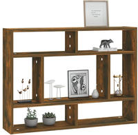 vidaXL Wandregal R&auml;uchereiche 75x16x55 cm Holzwerkstoff