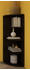 Coemo Corner 120x40 cm Schwarz