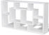 vidaXL Hängeregal mit 8 Fächern 85x16x47,5 cm weiß
