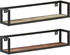 vidaXL Wandregale 2 Stk. 80 cm Altholz (320671)