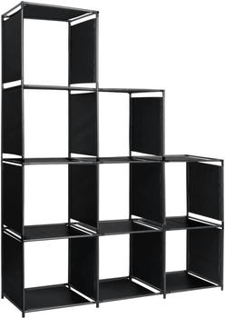 vidaXL Stufenregal 130×45×170 cm Stoff - 288321