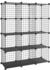 Songmics LPI34 Gitterwürfel Steckregal 93x123x31 cm