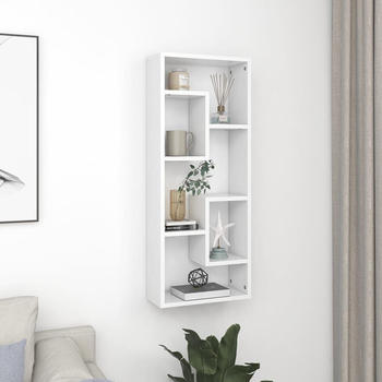 vidaXL Wandregal Weiß 36x16x90 cm (803011)