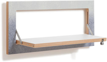 Ambivalenz Fl&auml;pps 60x27-1 Shelf fading grey by Monika Strigel