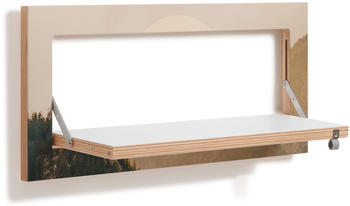 Ambivalenz Fl&auml;pps 60x27-1 Shelf Alps by Joe Mania