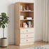 vidaXL Bücherregal mit Schubladen ALTA 60x35x142 cm Massivholz Kiefer (353951)
