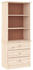 vidaXL Bücherregal mit Schubladen ALTA 60x35x142 cm Massivholz Kiefer (353951)