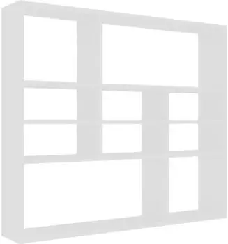 vidaXL Wandregal Wei&szlig; 90x16x78 cm (802939)