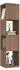 vidaXL Drehregal Sonoma-Eiche 34,5x34,5x75,5 cm (339560)