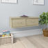 vidaXL Wand-Schubladenregal Sonoma-Eiche 60x26x18,5 cm (800588)