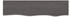 vidaXL Wandregal Dunkelbraun 80x20x2 cm Massivholz Eiche Behandelt (363779)