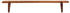 vidaXL Wandregale 2 Stk. 110x20x18 cm Massivholz Akazie (337824)
