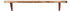 vidaXL Wandregale 2 Stk. 110x20x18 cm Massivholz Akazie (337824)