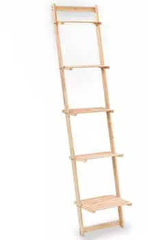 vidaXL Leiterregal Zedernholz 41,5x30x176 cm (246438)