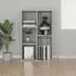 vidaXL Bücherregal/Sideboard Grau Sonoma 50x25x80 cm (826612)