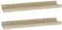 vidaXL Wandregale 2 Stk. Sonoma-Eiche 40x9x3 cm (326679)