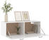 vidaXL Wandschrank Weiß 100x36,5x35 cm (812951)