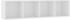 vidaXL Bücherregal/TV-Schrank Weiß 143×30×36 cm (800261)