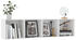 vidaXL Bücherregal/TV-Schrank Weiß 143×30×36 cm (800261)