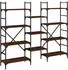 vidaXL Bücherregal Braun Eichen-Optik 160x28,5x136,5 cm (838877)