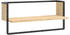 vidaXL Wandregal mit Stange Sonoma-Eiche 65x25x30 cm (836289)