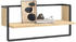 vidaXL Wandregal mit Stange Sonoma-Eiche 65x25x30 cm (836289)