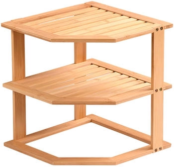 Kesper 2-stufig K&uuml;chen-Eckregal 58804 25x 27 cm
